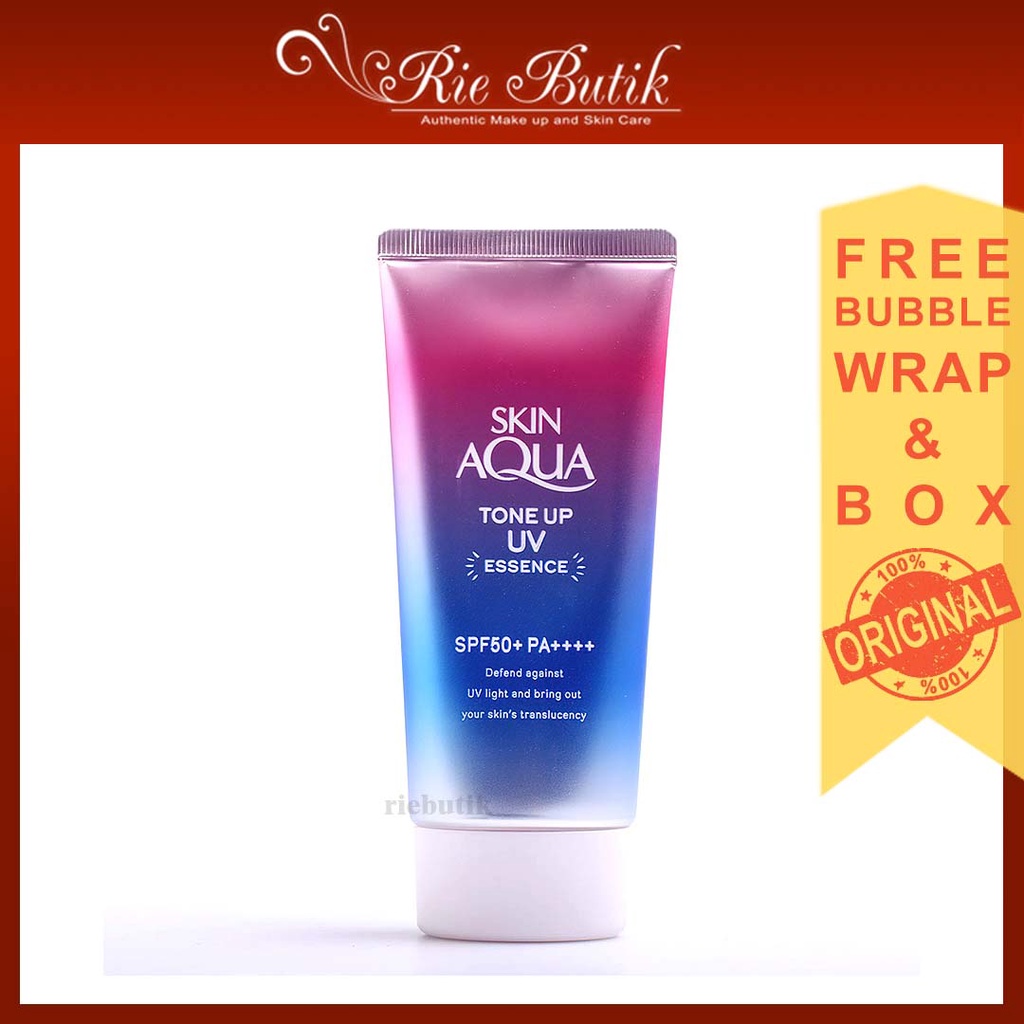 SKIN AQUA Tone Up UV Essence SPF50+ PA++++ Lavender / Mint Green