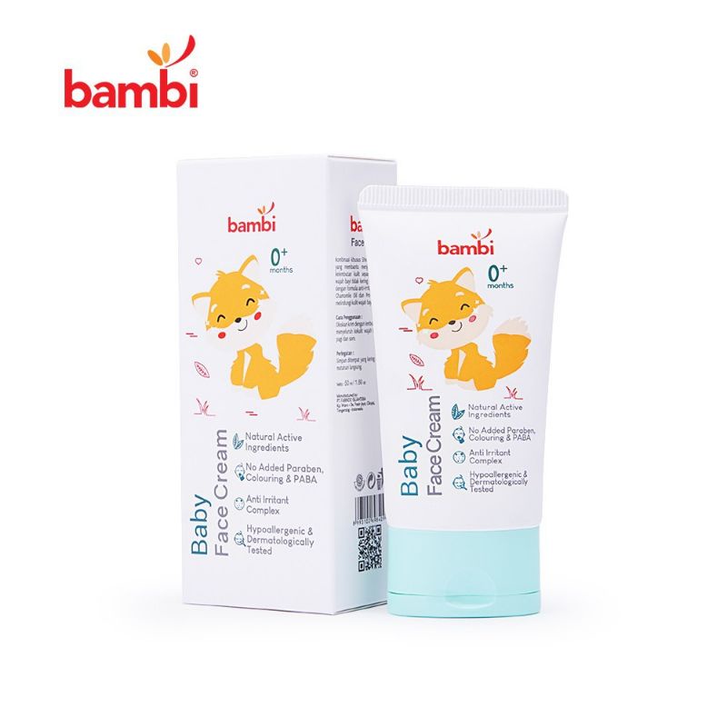 bambi baby face cream