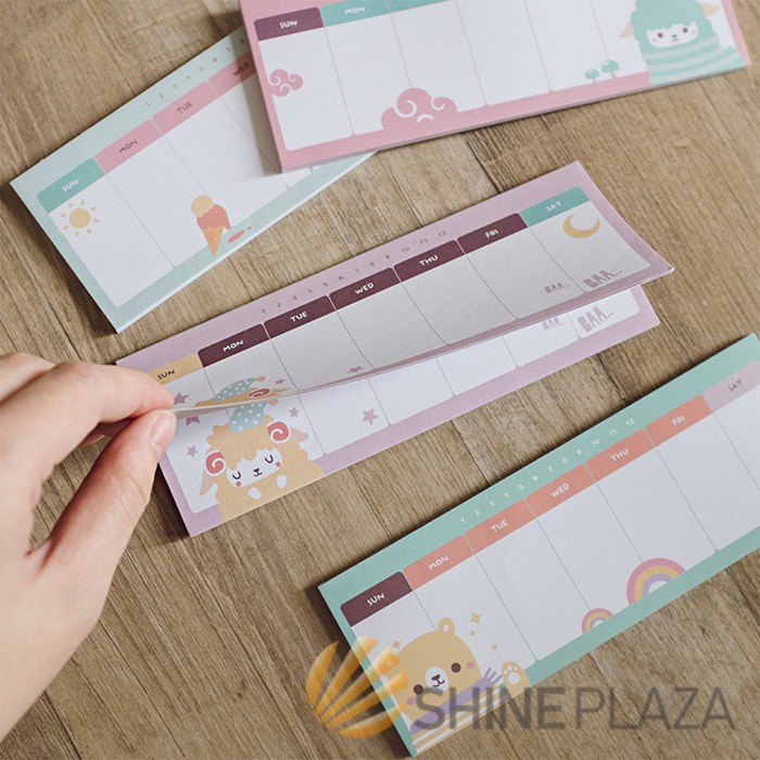 

Dijual Fluffy Animal Weekly Plan Memopad - Sheep Terlaris