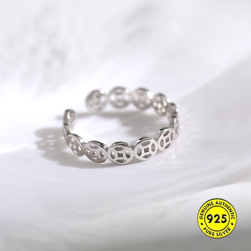 Cincin Pasangan Bahan S925 Silver Untuk Wanita