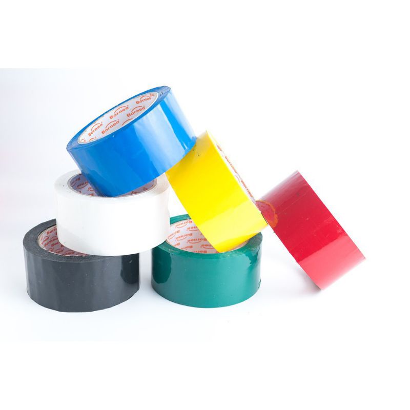 

Lakban/Opp Borneo Warna 48 mm per pcs murah