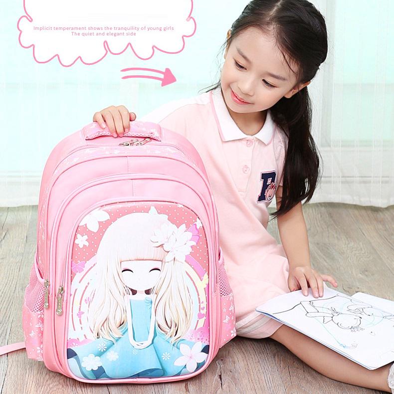  Tas  Punggung Imut Wanita Anti Air Model Princess Warna 