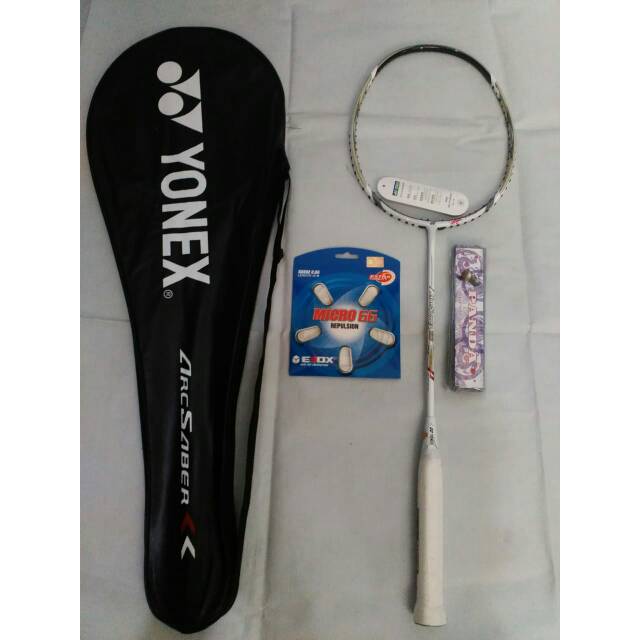 Raket Bulutangkis Yonex Arcsaber 10 White Edisi Peter Gade