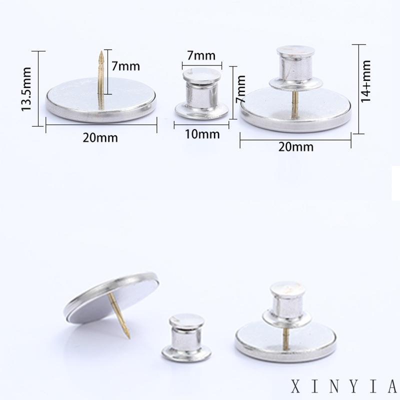 Xia.id Kancing Magnetik Pengikat Tirai Anti Bocor Bahan Metal