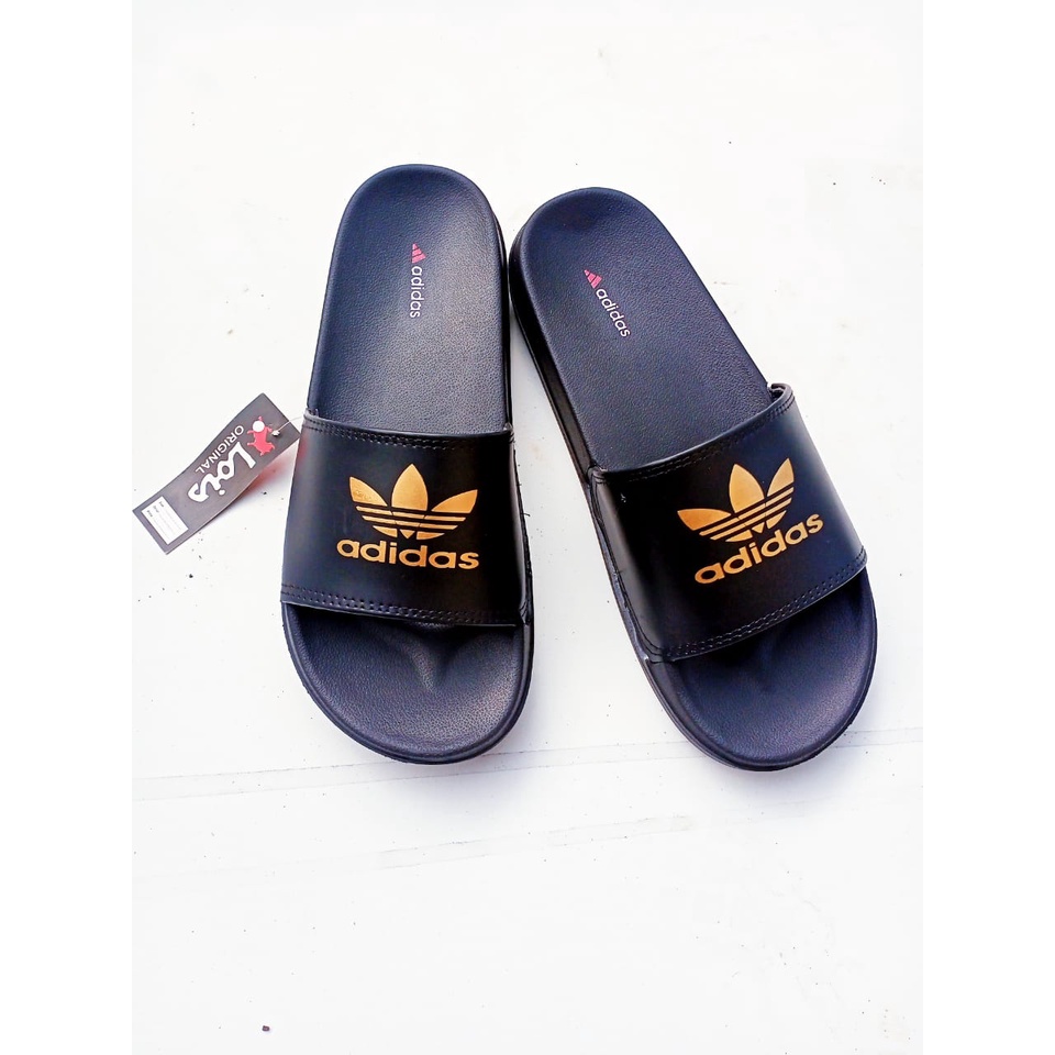 Sandal Slop Classic Slide Sport Hitam Sandal Casual