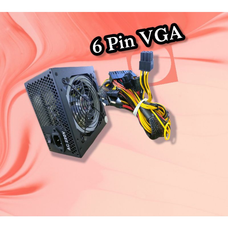 power suplay gaming RGB plus 6pin VGA imperion 550