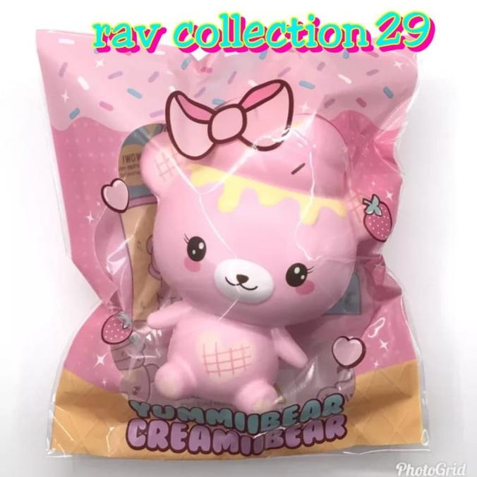 Original Creamiicandy Yummiibear Squishy slow rising ---Terbaru---