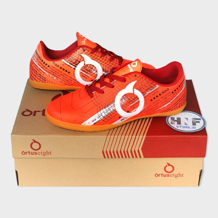 Sepatu Futsal Ortus Catalyst Revenge Merah Sepatu Futsal Ortuseight Pria