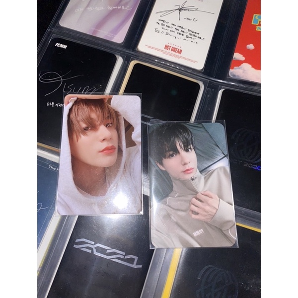 Photocard Pc Jeno Hoodie candylab selca v2 pair FCMM v1