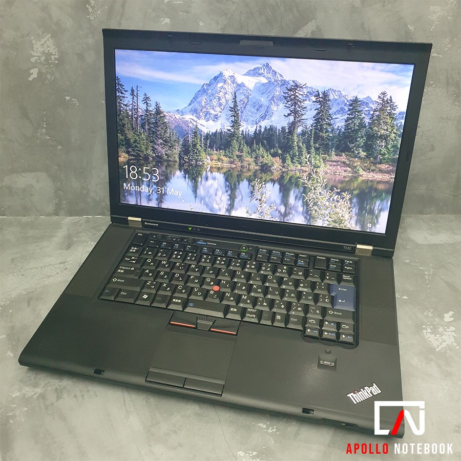 Laptop Lenovo Thinkpad T510 Intel Core i5 - Second Murah Terjangkau Bergaransi