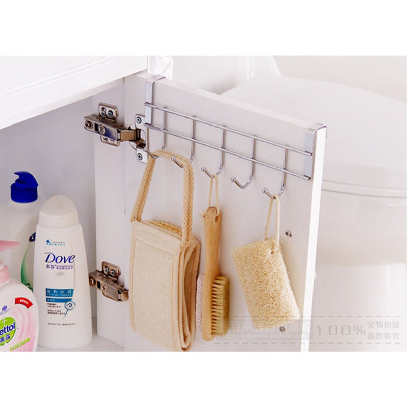 DIVV Gantungan Organizer Rak Dapur 5 Hook - I163 - Silver