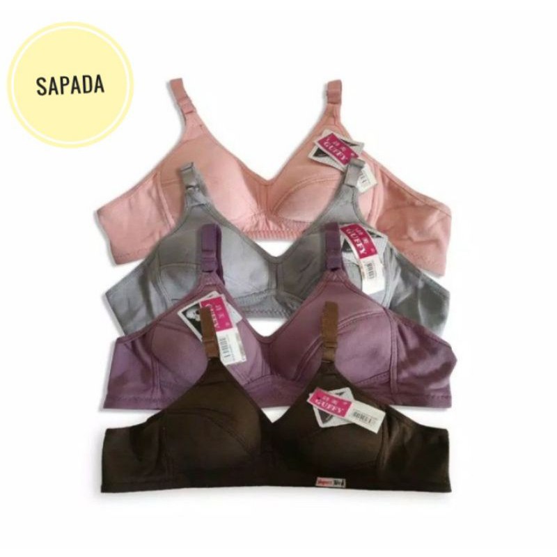 Sport Bra, Bra Sport, Bra Wanita, BH Wanita, Bra Tanpa Kawat, Tanpa Busa, Kutang Wanita