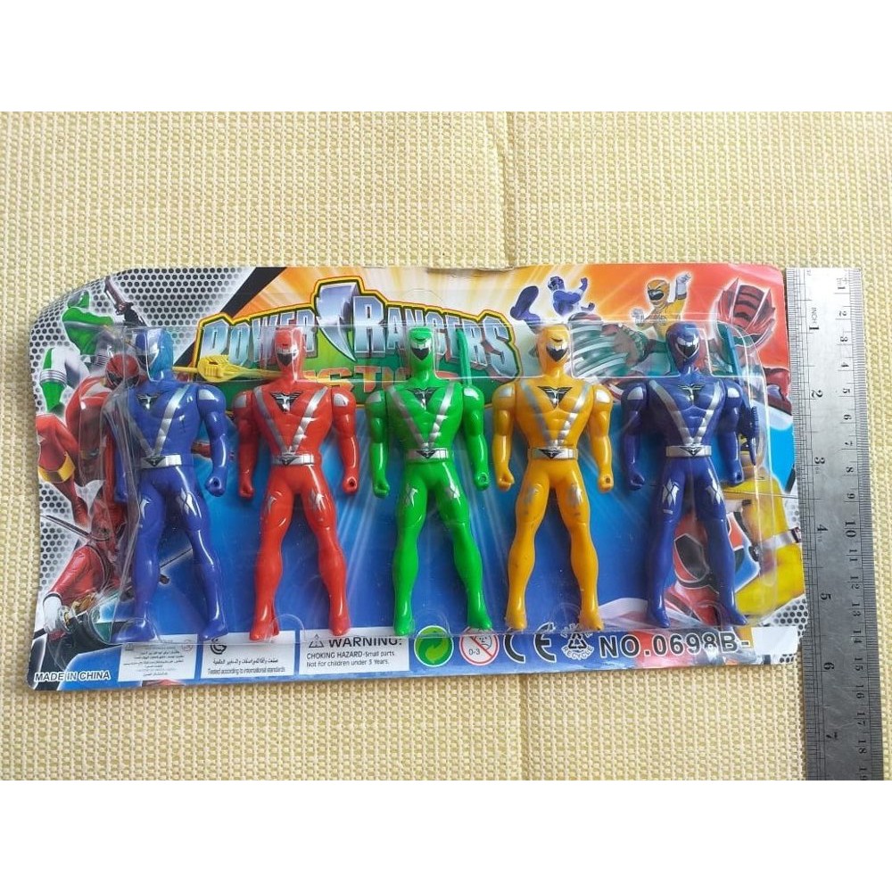  Mainan  power rangers isi 5 pcs Shopee  Indonesia