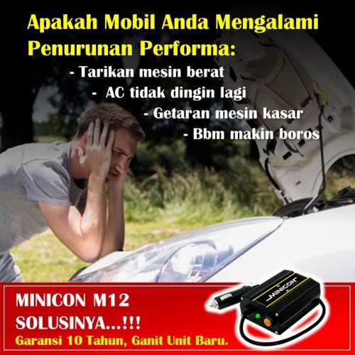 Penghemat Pengirit Bahan Bakar BBM Semua Mobil Universal Accu Acu 12 Volt Garansi 10 T