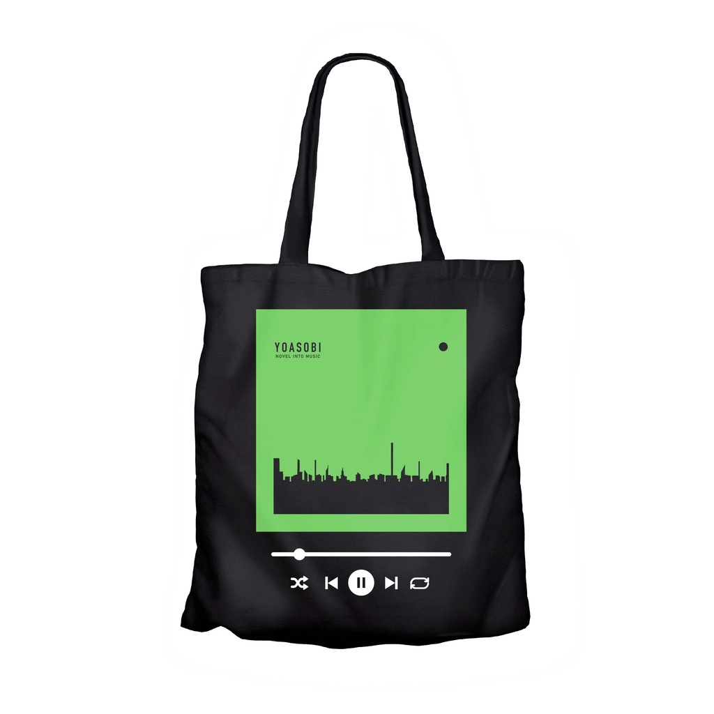 Tote bag japan music YOASOBI album THE BOOK 2 - JPOP material canvas