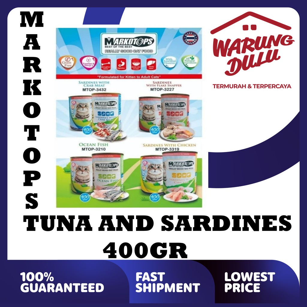 MARKOTOPS 400Gr All Varian ORIGINAL SERIES (OS)