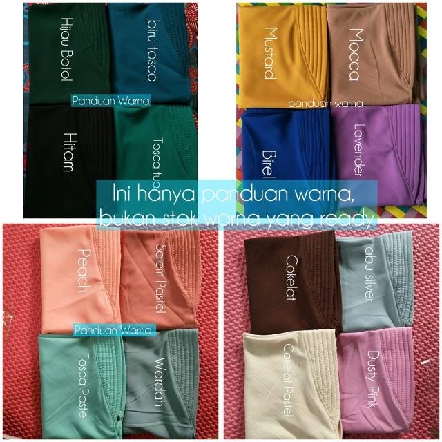 AV - JILBAB PETS KERUDUNG INSTANT BAHAN WOLFIS (GRATIS ONGKIR)