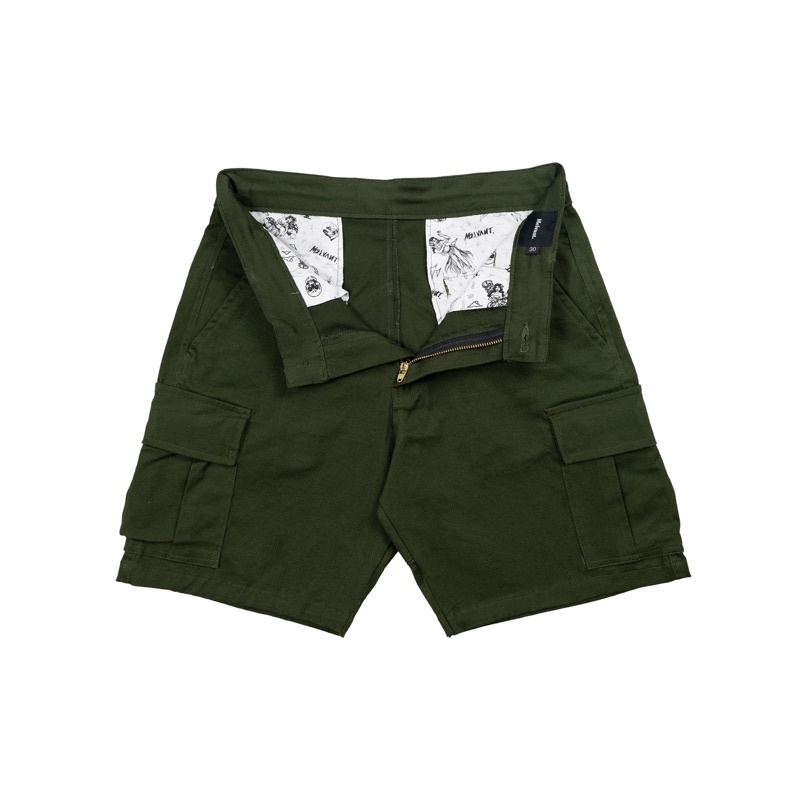 MCP ROMEL ARMY GREEN - MELVANT CARGO SHORTPANT