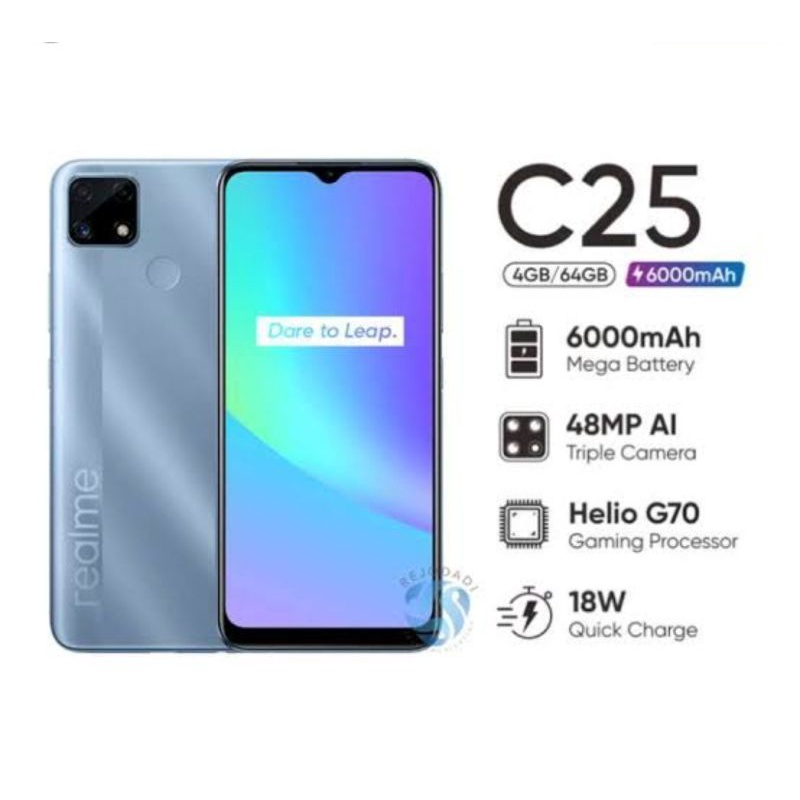 realme c25 ram 4/64 new/baru original