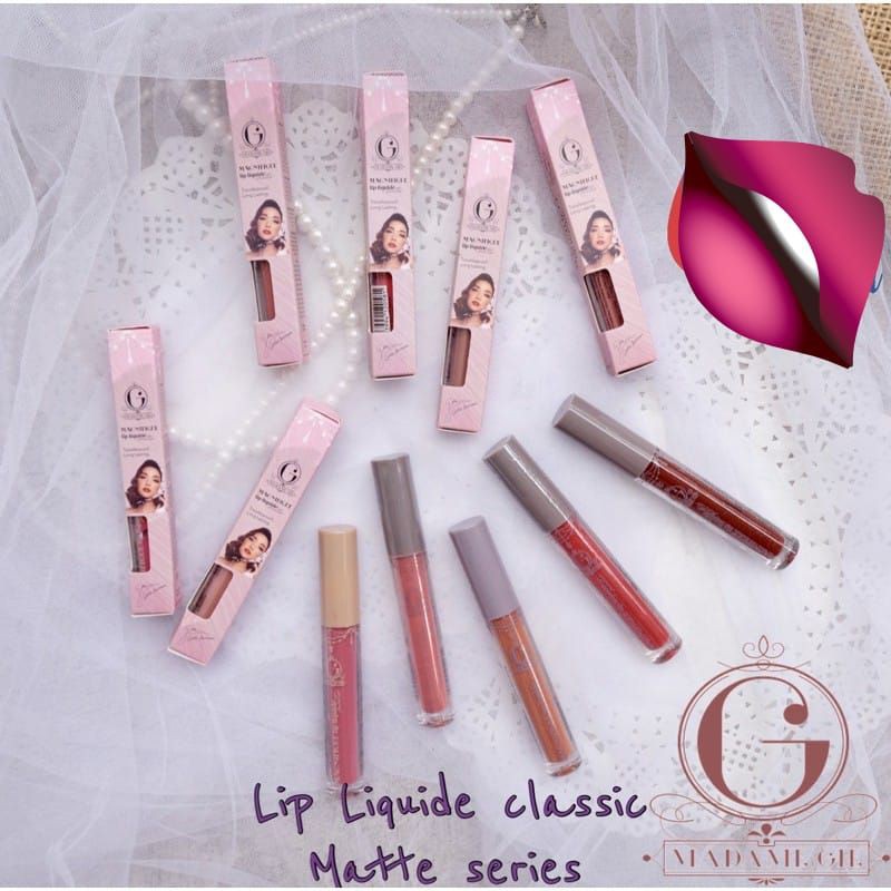 ❤Lie❤ [BPOM] Madame Gie Magnifique Lip Liquide Matte Classic Series - Lip Cream / Madam Gie