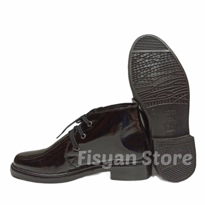 Sepatu PDH Exlusive Hitam Mengkilap AR 1942