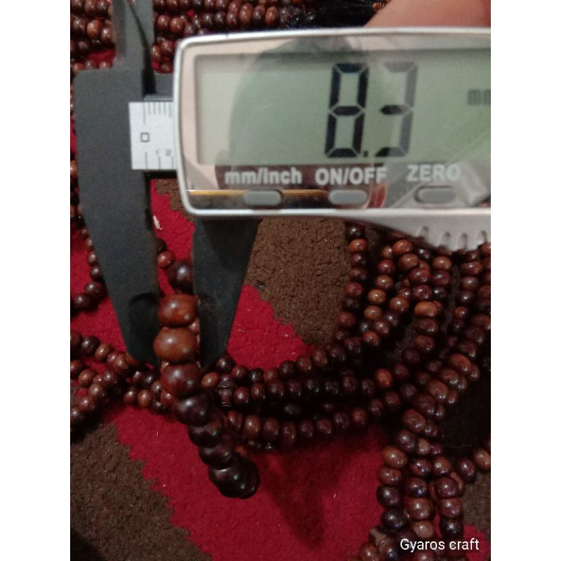 tasbih setigi 1000 butir tasbih kayu stigi 7mm tasbih santigi asli tasbeh stigi isi 1000 tasbih 1000