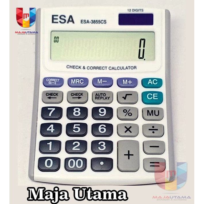 

KALKULATOR DANGAN MERK ESA-3855CS