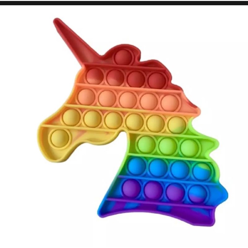 mainan pop it (ukuran besar)pop it rainbow multicolor /harga untuk per 1 pop it rainbow