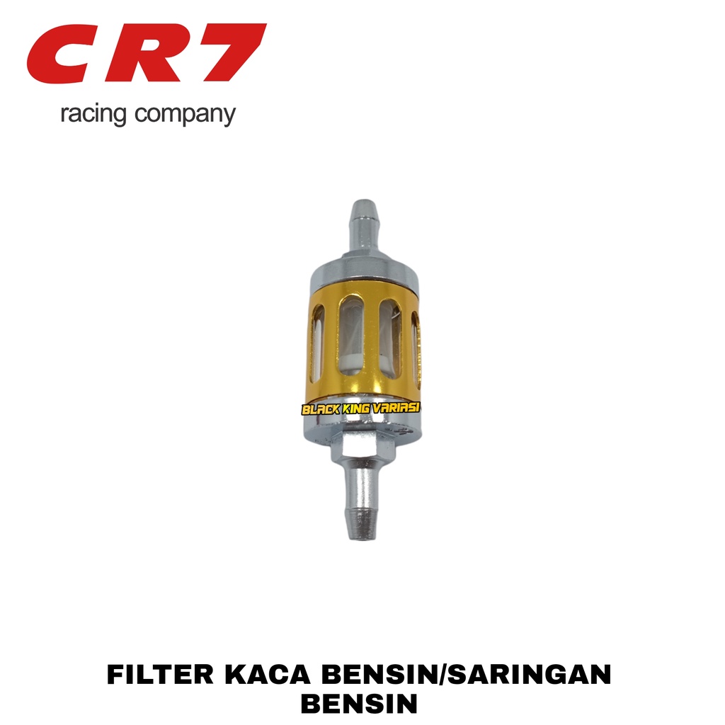 Filter Bensin Motor Filter Kaca Bensin Saringan Bensin Motor Variasi CR7 Universal