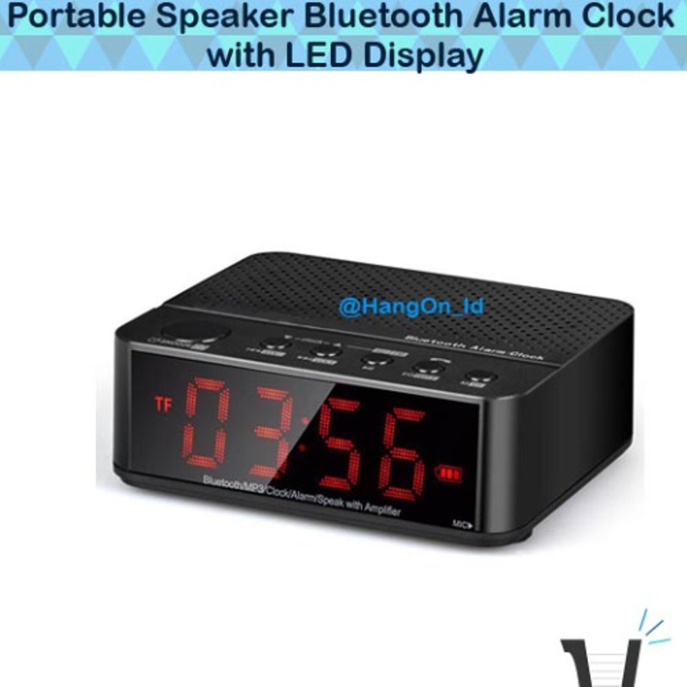 Dijual Bluetooth Speaker Alarm Clock Limited