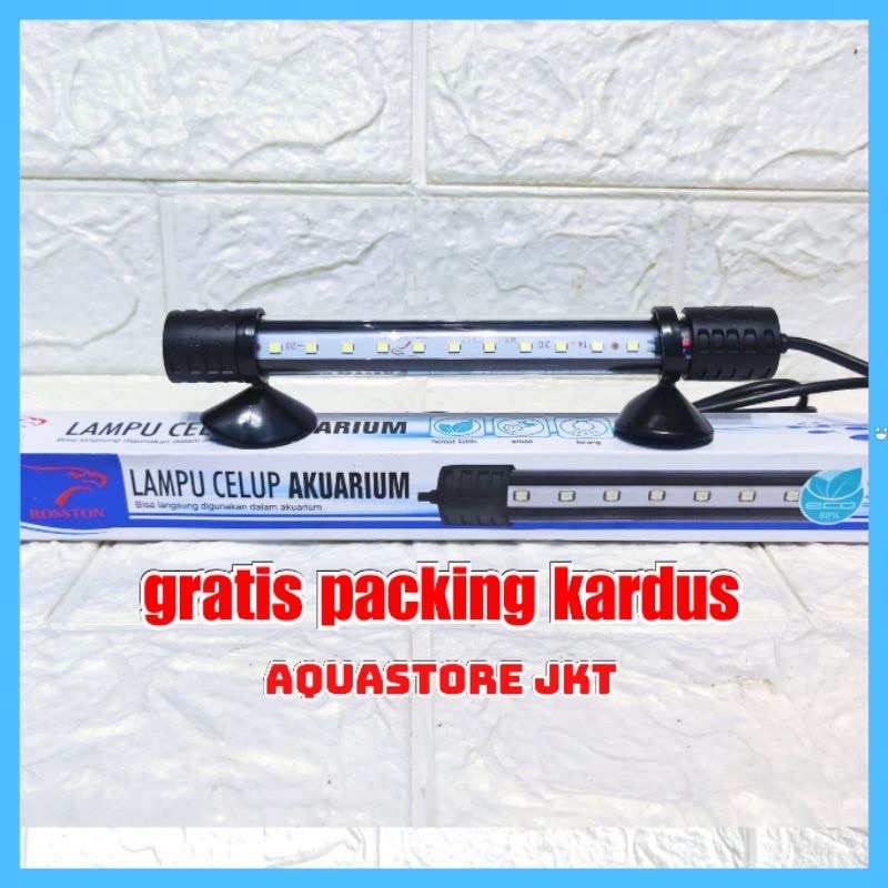 LAMPU AQUARIUM CELUP 20 CM KANDILA / VOSSO / AQURA / ROSSTON LED  ASP20A 20CM