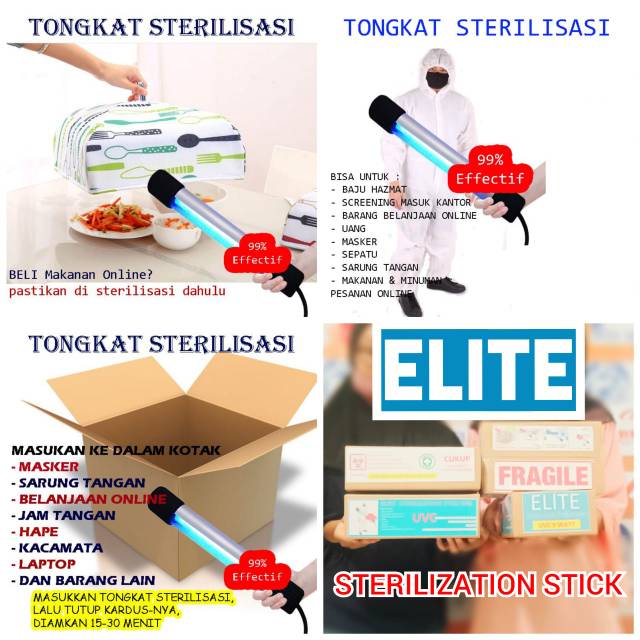 UV Desinfektan Stik, UV Sterilisasi Stik, UV Dermidical Lamp,  Desinfectan/Sterilization UV Stick