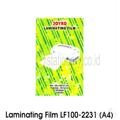 

Unik Plastik Laminating Joyko A4 Limited