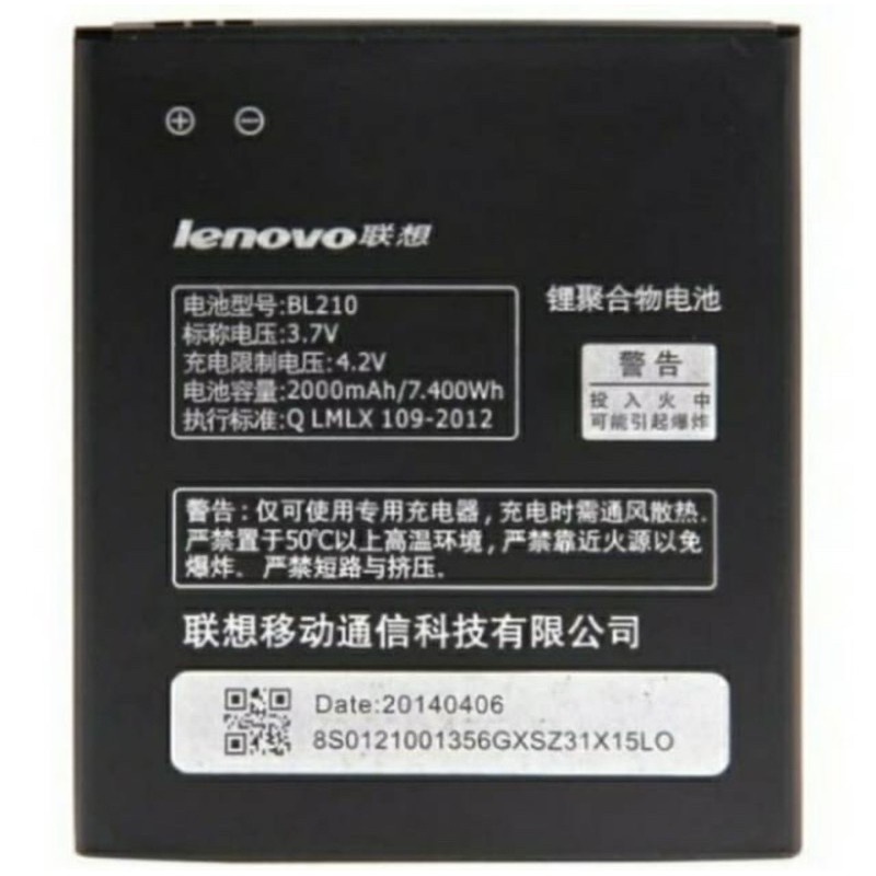 Batre Battery lenovo 3 type a880 bl 219 /s820 bl 210 /s560 bl 169 Original 99% Batre Lenovo Battery