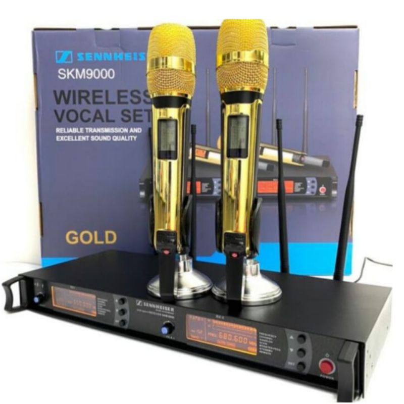 MIC WIRELESS SENNHEISER SKM9000 SKM 9000 warna gold