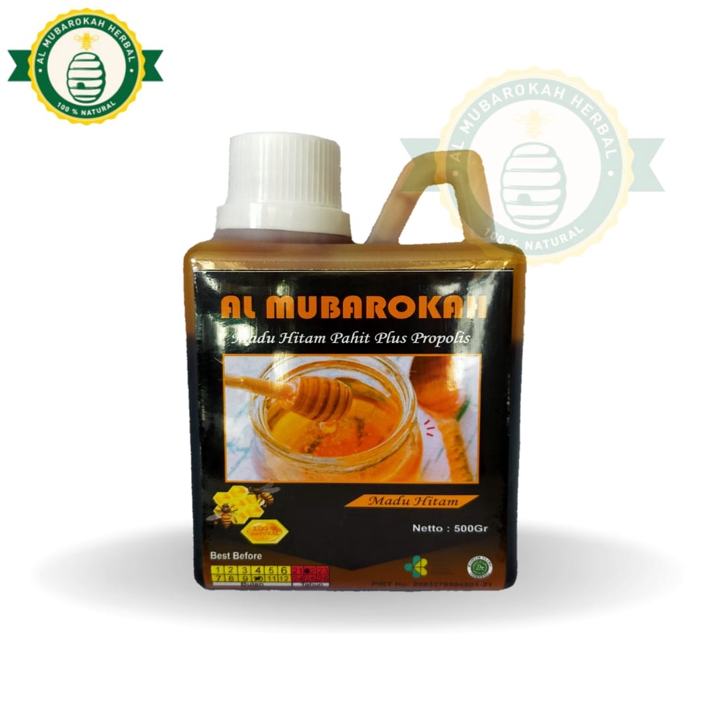 Madu Hitam Pahit 500 gr Al Mubarokah