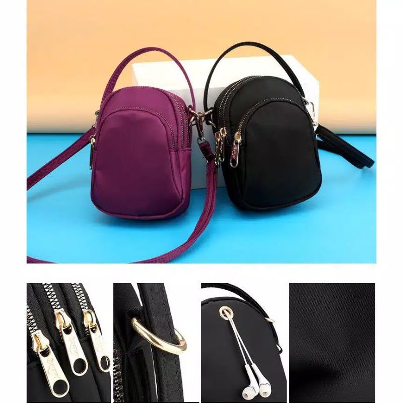 Tas Mini Tas Hp Remaja Kekinian Tas Mini Jinjing Tas Slempang Multifungsi