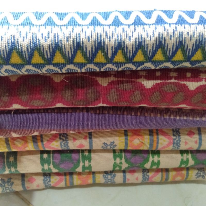 Kain Perca Tenun Kiloan