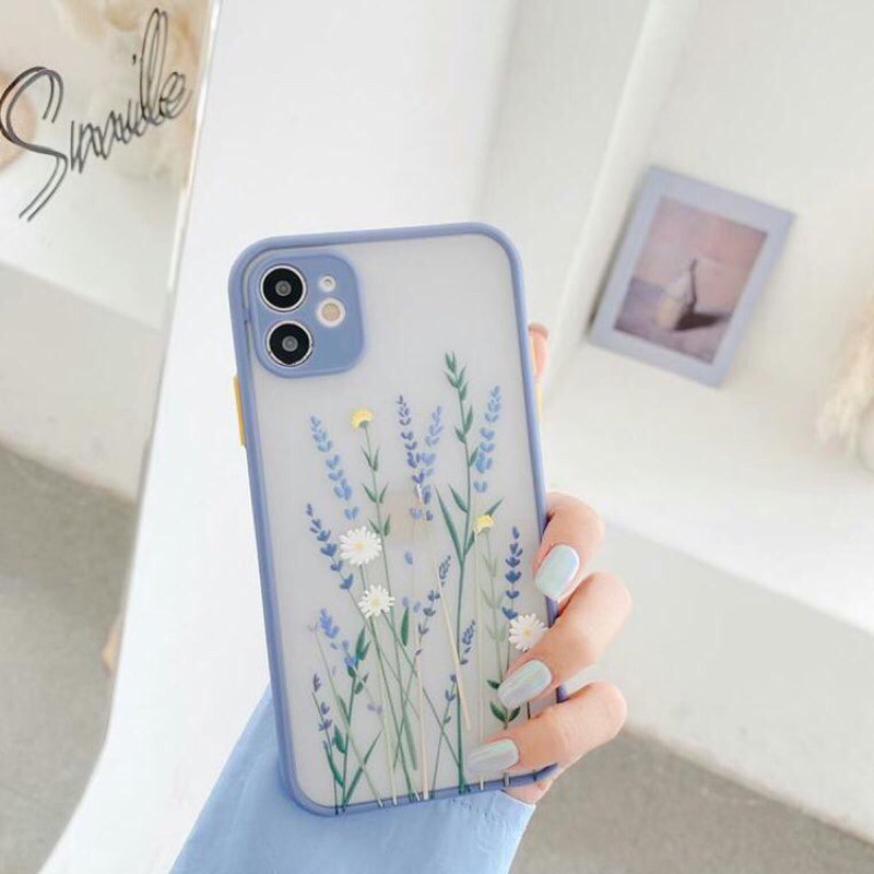 

READY Purple flower pastel case