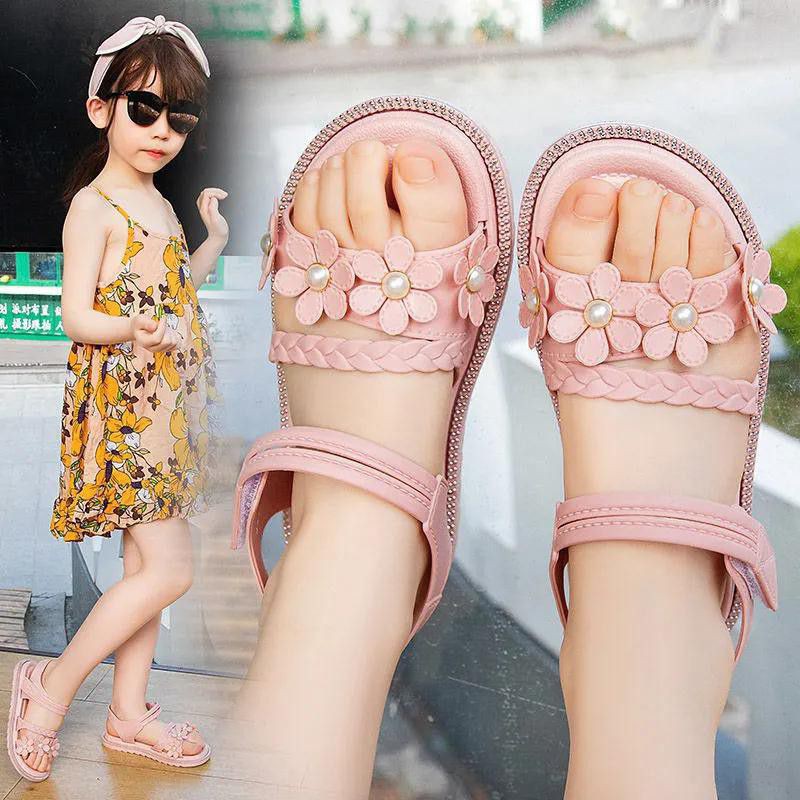 Sandal Anak Perempuan Fashion Jelly Import 6696-1 size 30-35