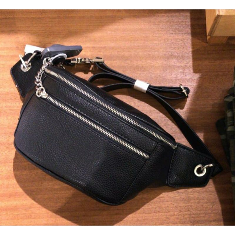 Tas Pinggang Pull and Bear Waistbag P&B Original