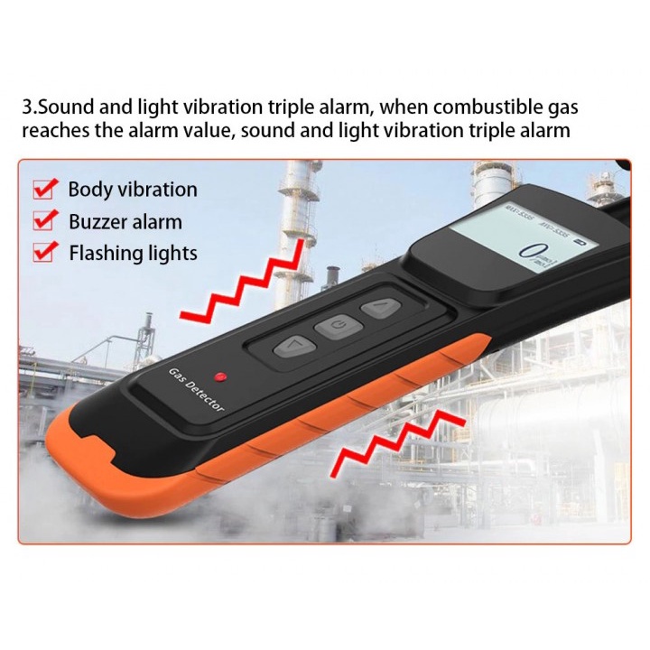 314 ADKORS EX Gas Leak Detector Waterproof - Alat Deteksi Kebocoran Gas Portable