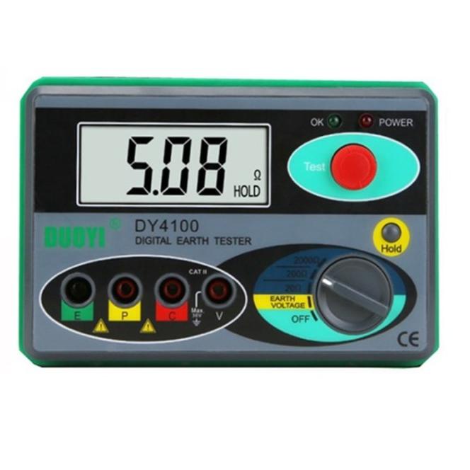 Kiss Digital Earth Ground Resistance Tester Meter Digital Earth Tester
