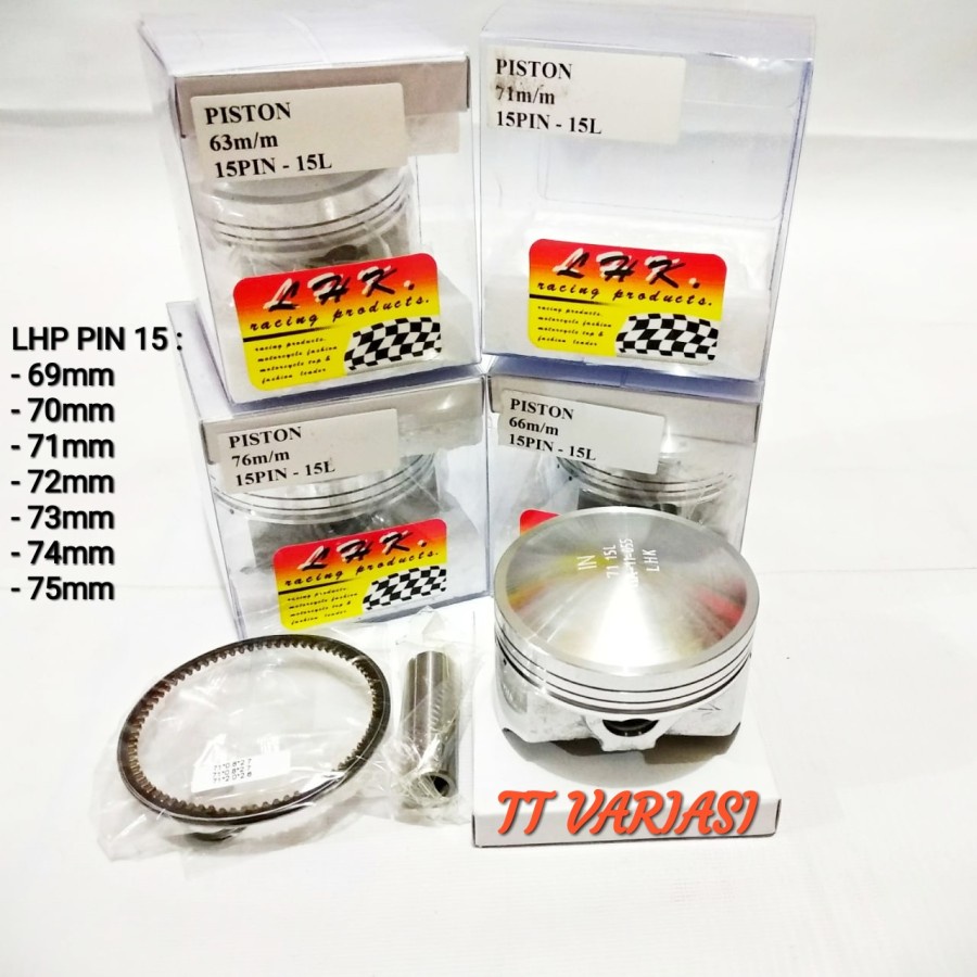 Piston Kit LHK 69 70 71 72 73 74 75 Pen 15 Type DOUBLE RING