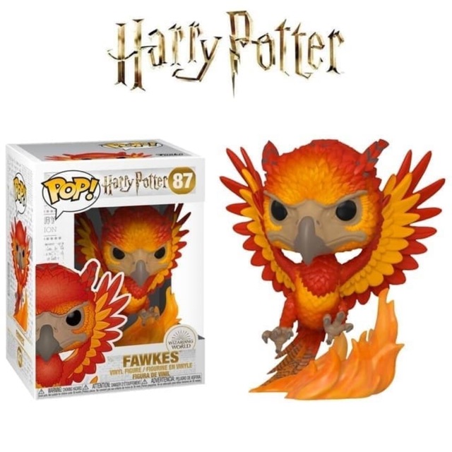 Original Funko POP Movies Harry Potter - Fawkes #87