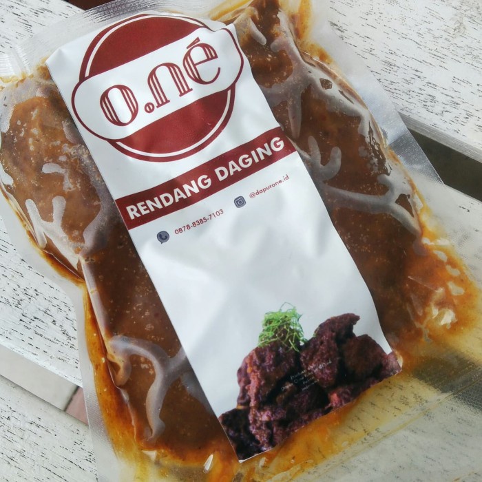 

Rendang Daging 300 Gram