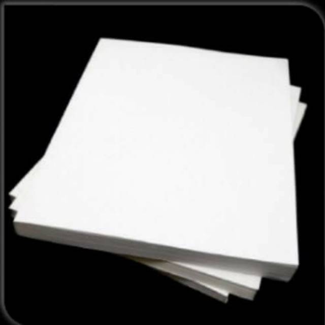 Kertas Finishing DOFF Sablon Printer DTG Hasil Natural