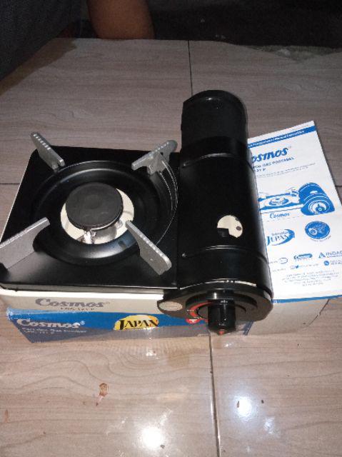 Kompor Portable Cosmos Cgc121p Gas Kecil Piknik Kemah Mendaki Garansi