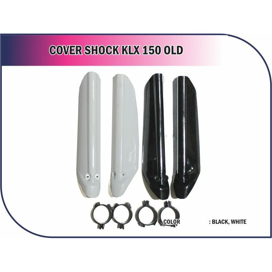 COVER - TUTUP SHOCK DEPAN TELE KLX150 DAN LAIN LAIN PLASTIK
