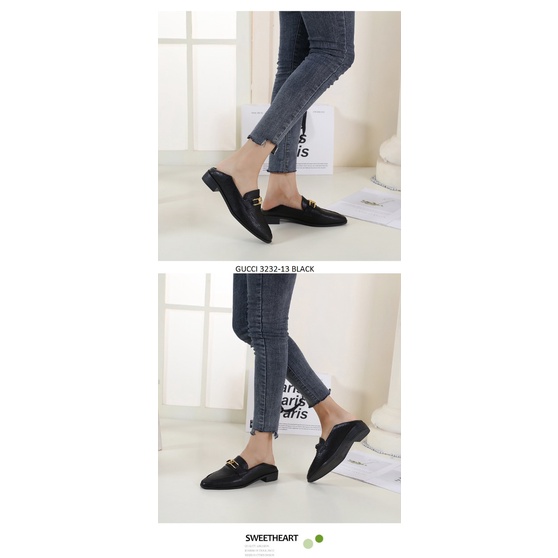 SEPATU WANITA LOAFERS SHOES KULIT 3232-13